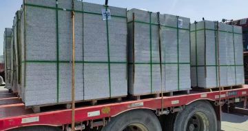 北海芝麻白花岗岩出货日常地铺石