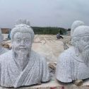 北海 白麻花岗岩石材人物立体雕刻