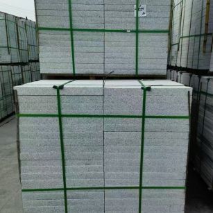 北海 芝麻白火烧，园林广场市政工程地铺石，1.8~5.0厚均有现货