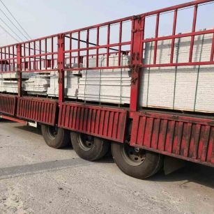 北海 白麻荔枝面外墙干挂，工厂装车日常