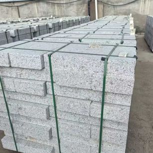 北海 白麻花岗岩路沿石，弧形路沿石，道牙石，马路牙子，界石，路缘石，平沿石，直岩石，平缘石等