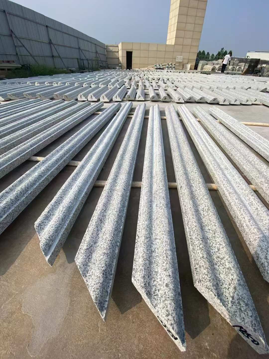 北海 白麻光面别墅线条防水加工