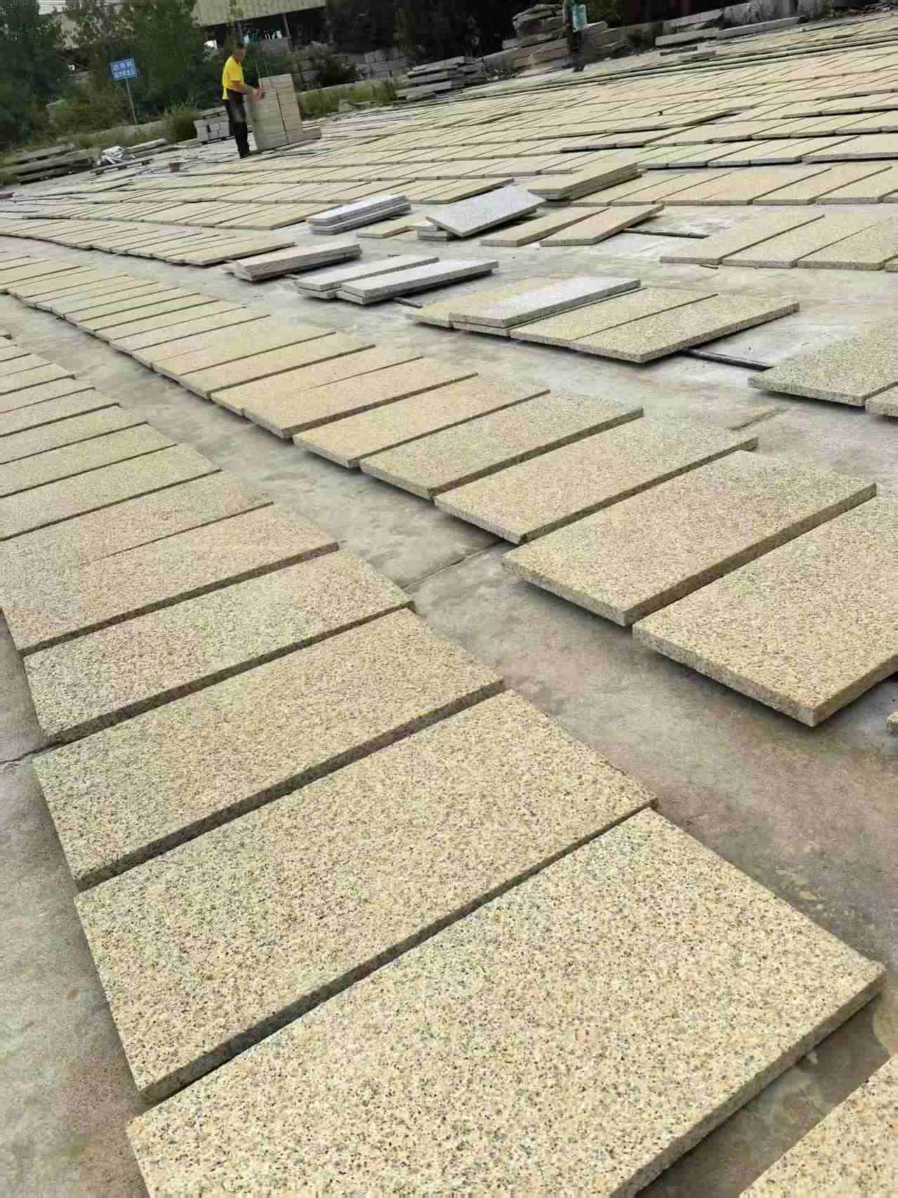 北海 黄金麻荔枝地铺石面排板