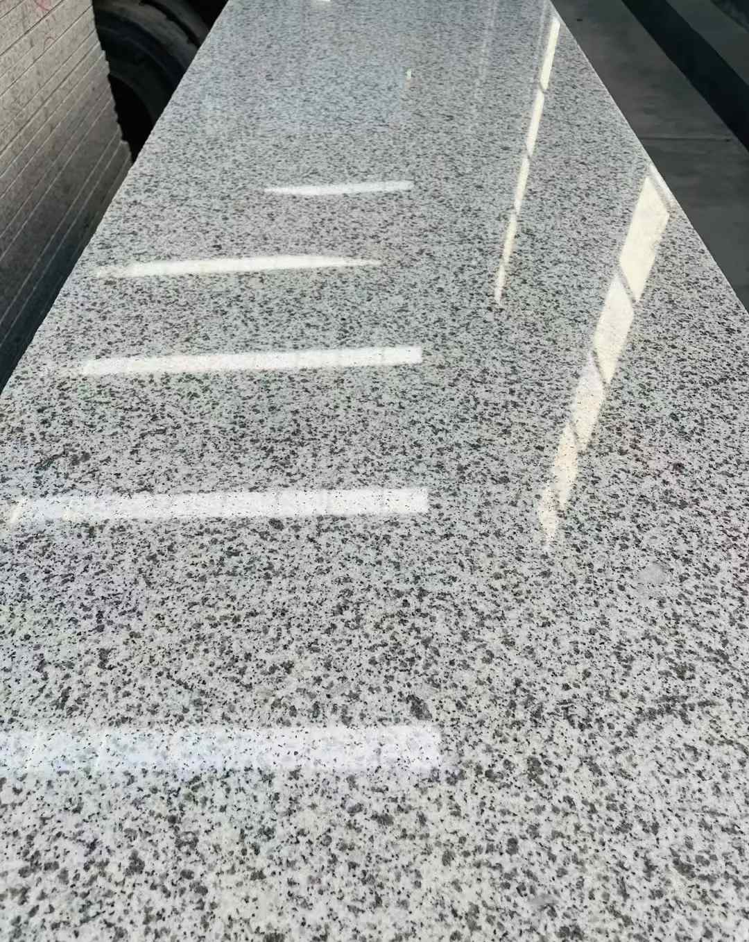 北海 白麻花岗岩光面毛板