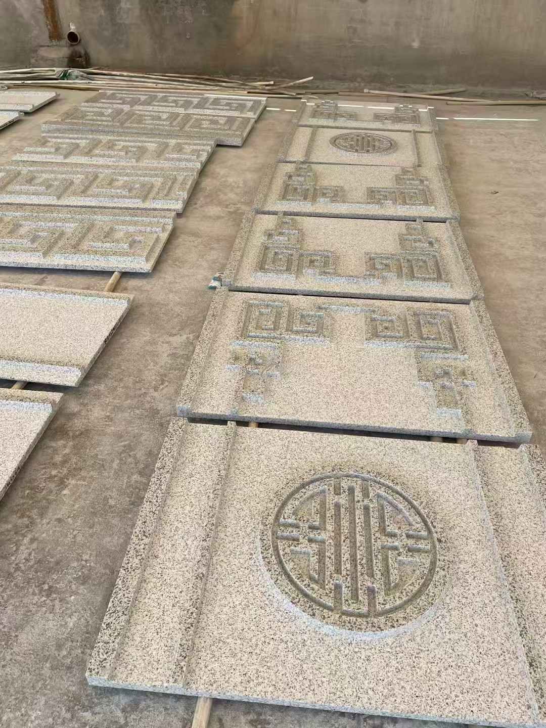 北海 白麻花岗岩外墙立面雕刻板