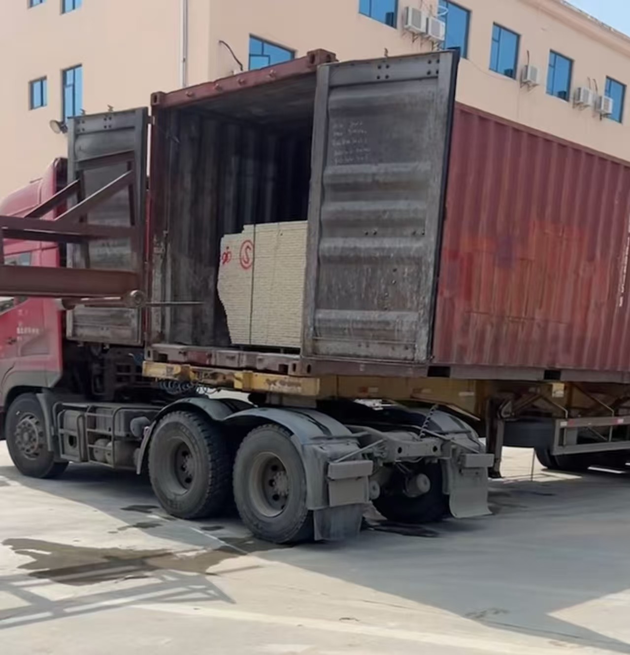 北海 黄金麻荔枝面毛板