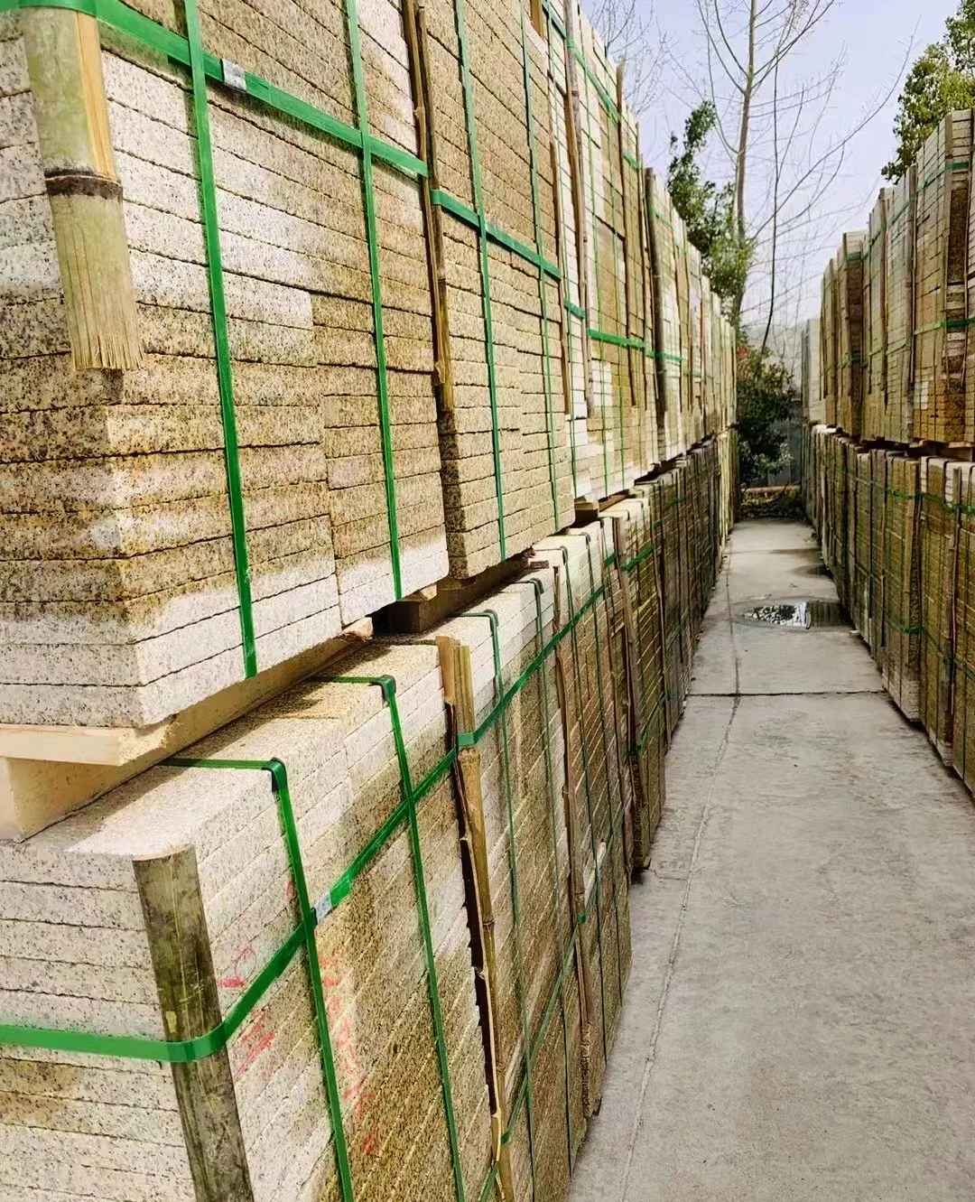 北海 黄金麻花岗岩荔枝面地铺石